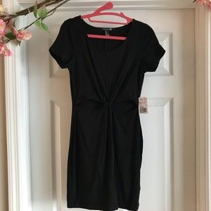 Forever 21 front knot mini dress